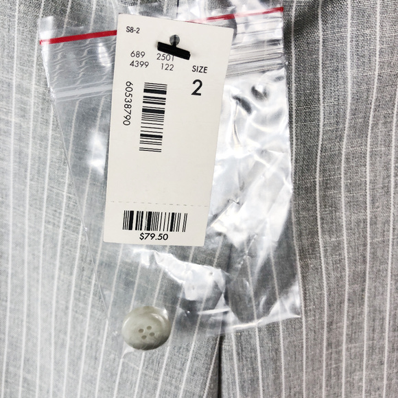 [THE LIMITED] Wide Leg Pinstripe Dress Pants - Picture 8 of 8